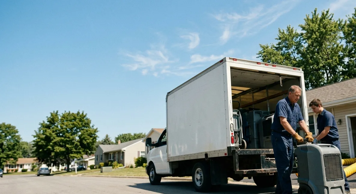 Water Damage Cleanup in Keensburg, IL near me